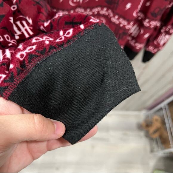 Womens Harry Potter Logos and Lightning Bolts Pajamas Jogger Fleece - Picture 3 of 9